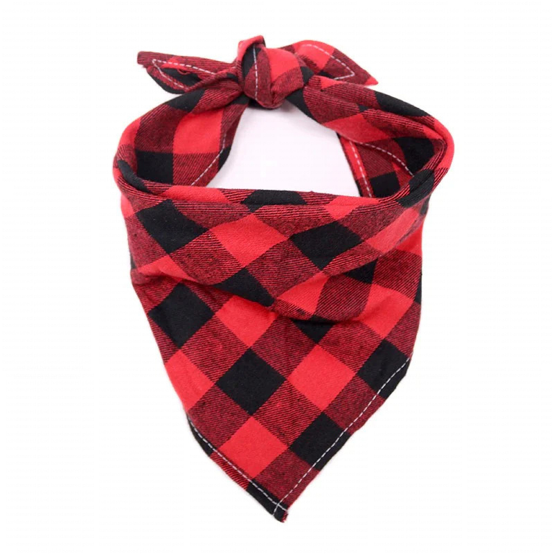 Landypaw V3 🐾 | Red Plaid Bandana - Landypaw v2 Edition